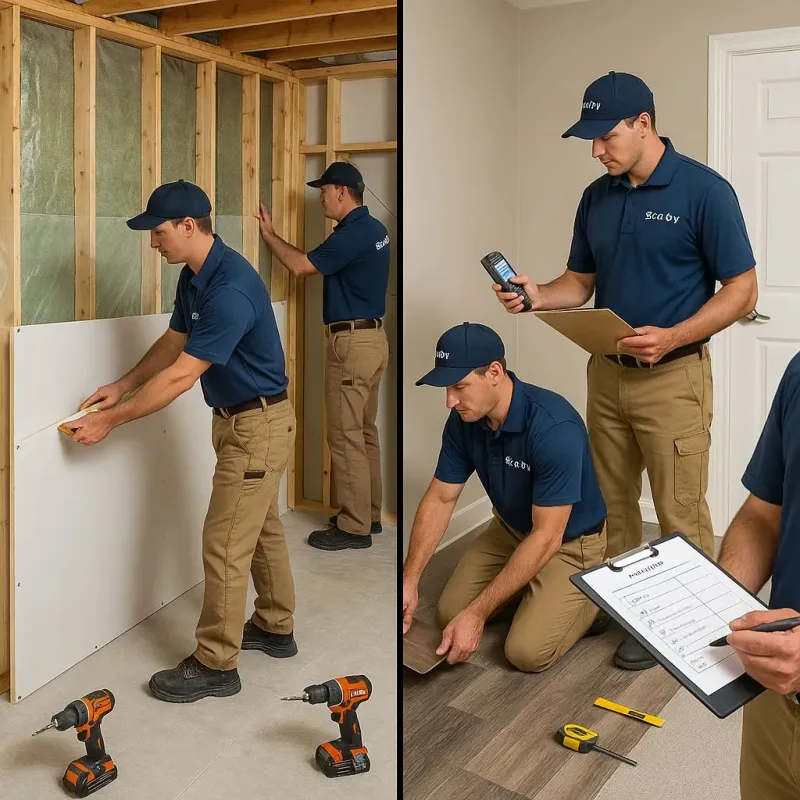 Repairs and Reconstruction process in Simpsonville, SC
