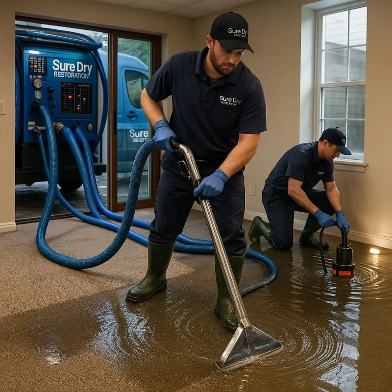 Water Extraction and Removal process in Simpsonville, SC